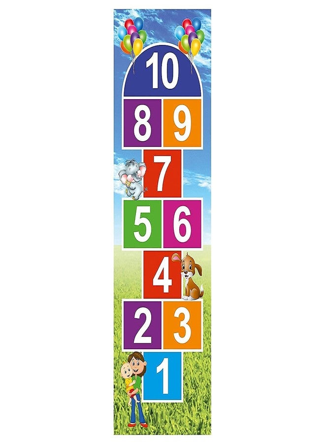 Dcloud Jumbo Play Game for Kids & Adults Family Game, Floor Game, Child Learning Count and Jump Floor Games Traditional Playground Game - Image 1